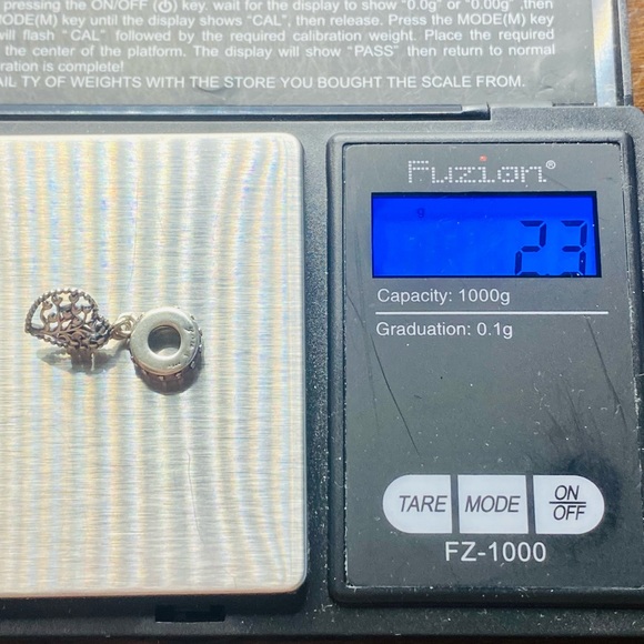 EUC Pandora 796592CZSMX Sterling Silver Tree of Love Heart Dangle Charm - Picture 7 of 7